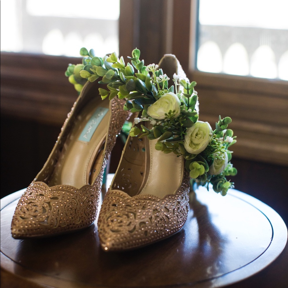 Betsey Johnson Wedding Pumps